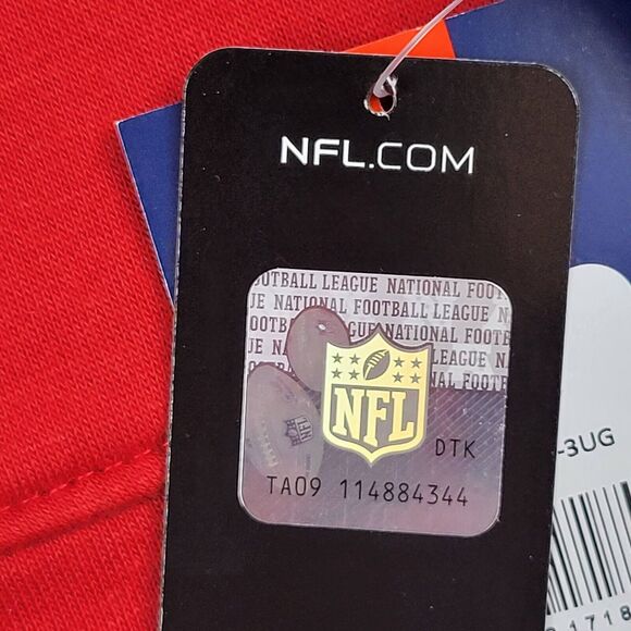 Fanatics Tampa Bay Buccaneers Mens 2XL Sweatshirt Red Fleece Pullover Hoodie NFL - Picture 9 of 14